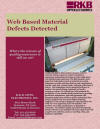 Web Material Defects Detected by RKB Web Inspection Systems